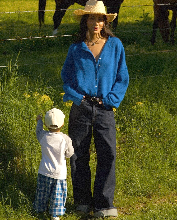 Wanted : un gilet bleu cobalt !