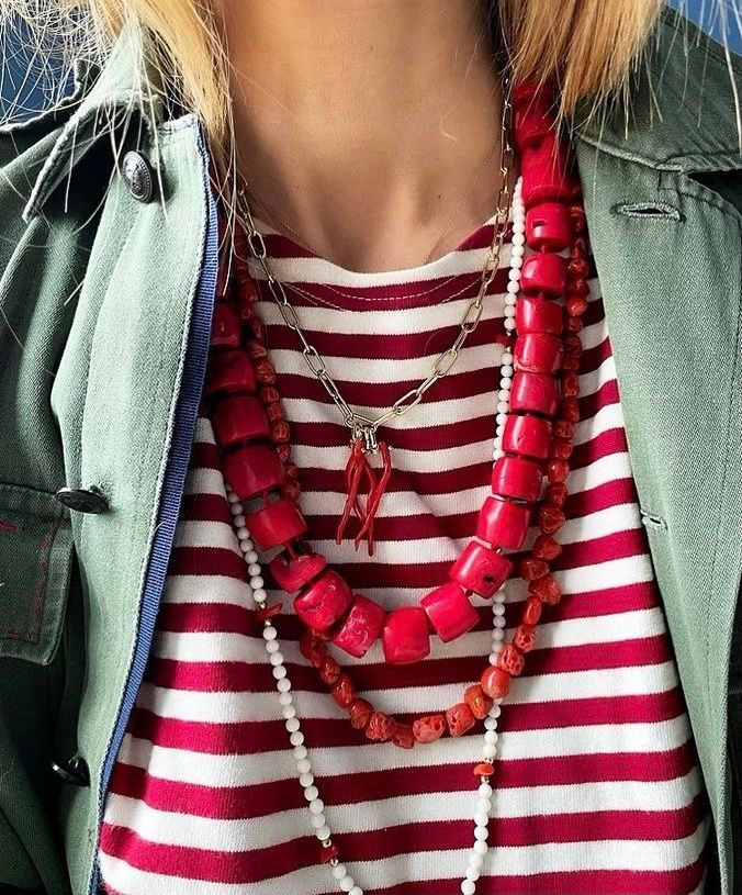 Oui aux accumulations bicolores !