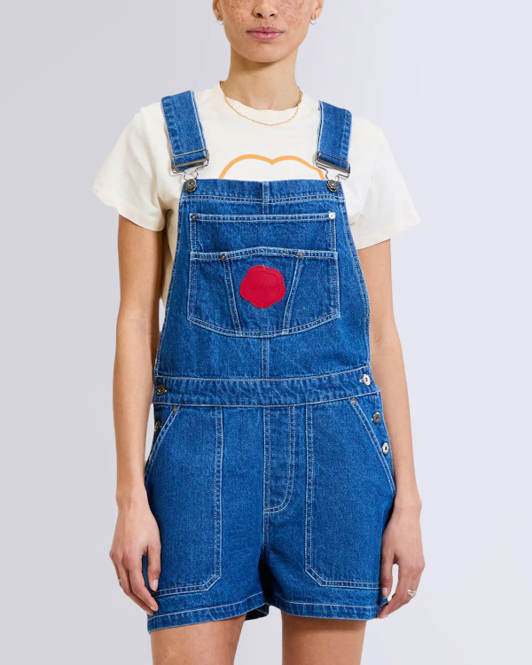 Robe salopette - Bleu