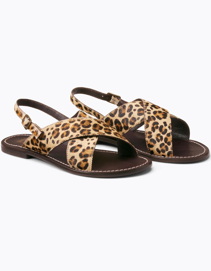 Sandales lopard