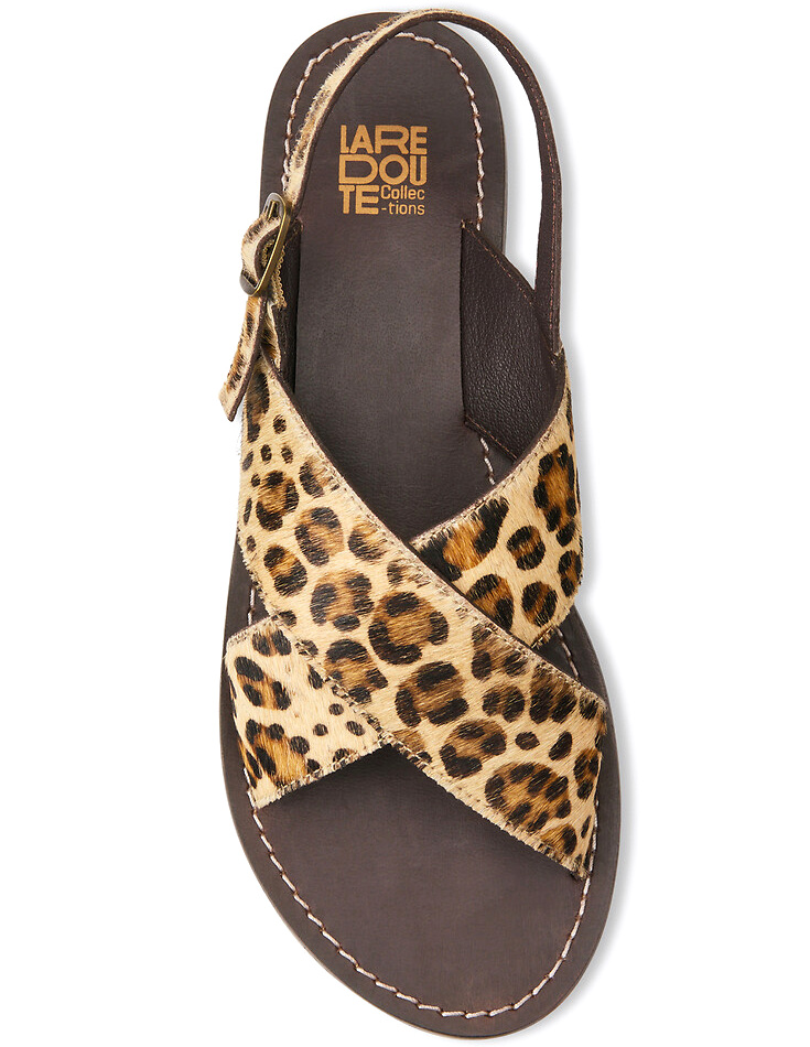 Sandales lopard