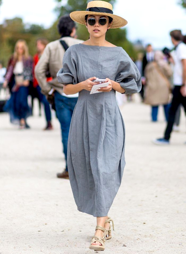 Robe grise pour mariage
