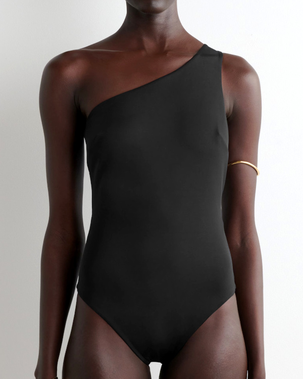 MAILLOT DE BAIN À BRETELLE ASYMÉTRIQUE