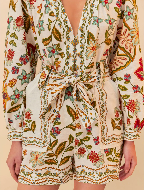 Combishort Botanicals Lin | Blanc cassé