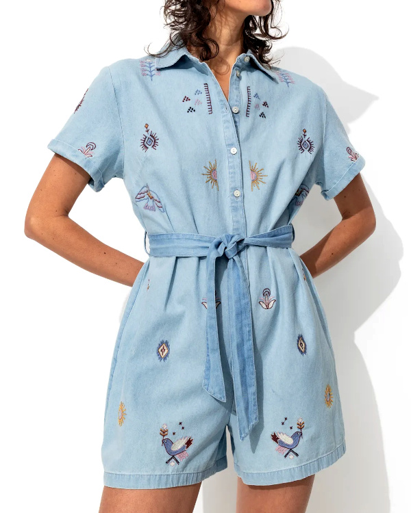 Combinaison bleue