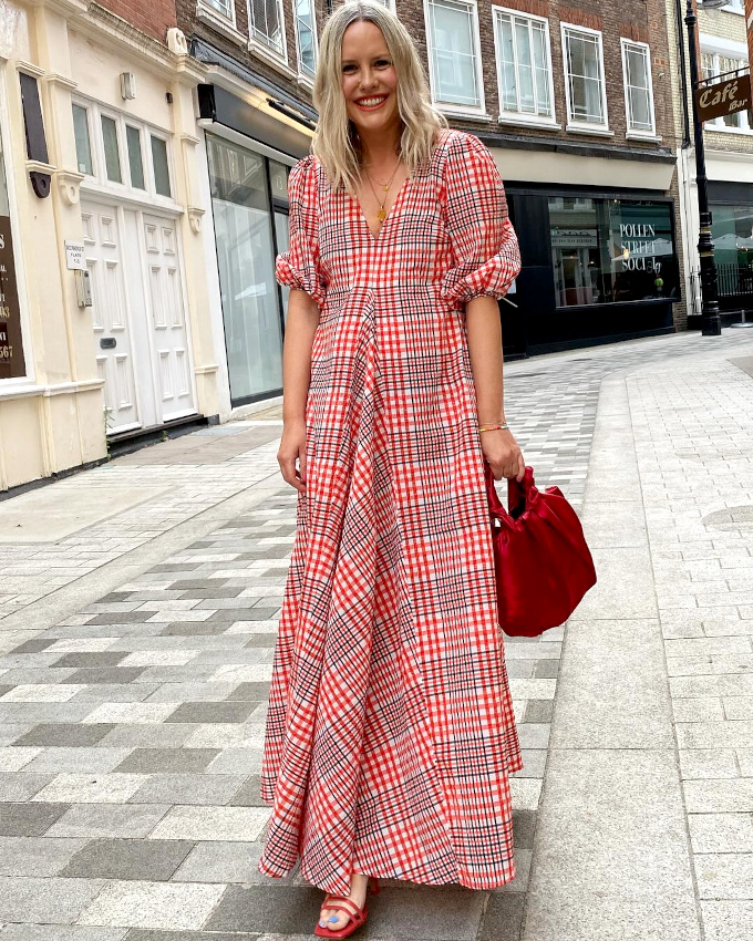 Envie de longues robes  carreaux !