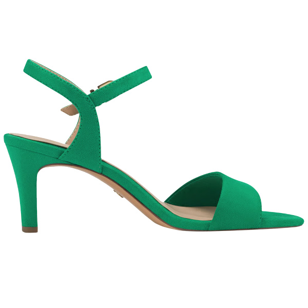 Sandales à talon cuir touch-it - Vert