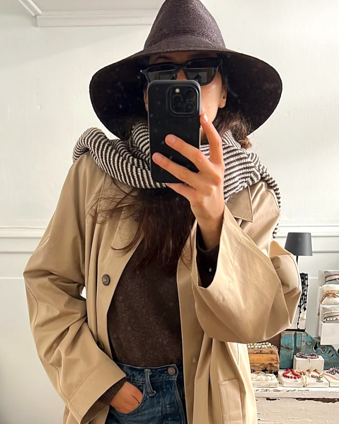  mi-chemin entre les saisons, ce look a tout bon !