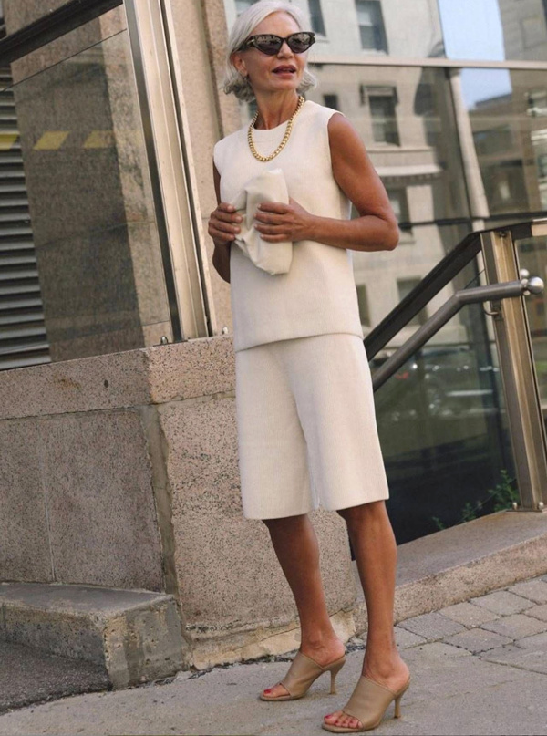 Total look blanc