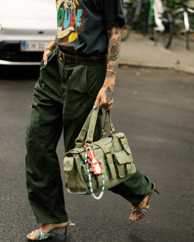 Mlant tlescopage de styles et camaeu de teintes, ce look a tout bon !