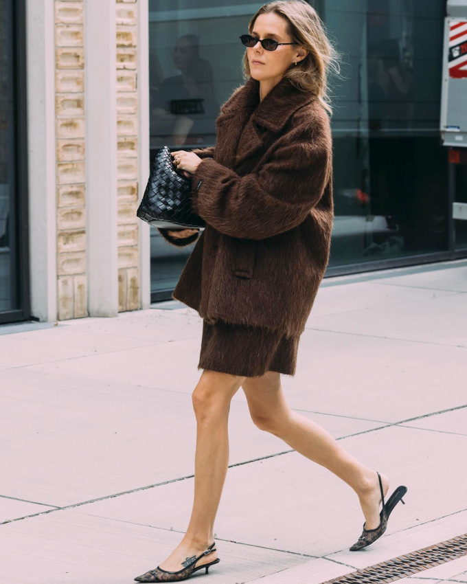 Marron + noir = le bon mix