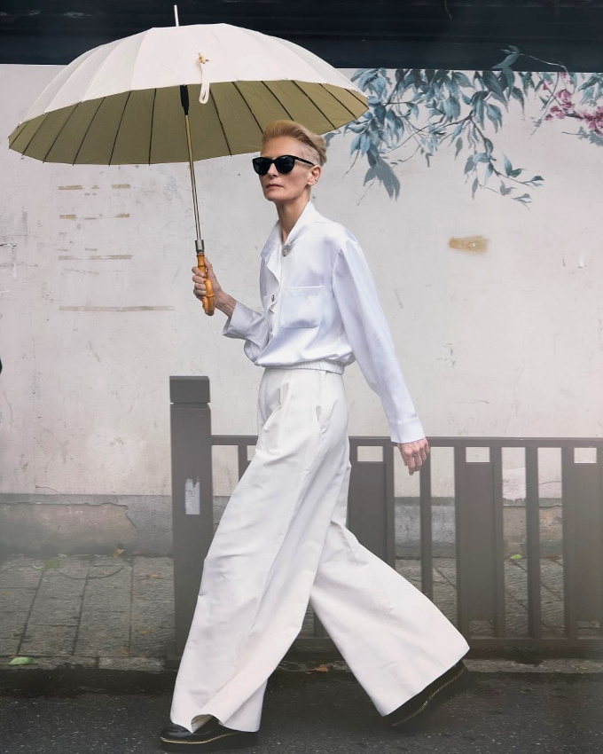 Le parfait total look blanc #91