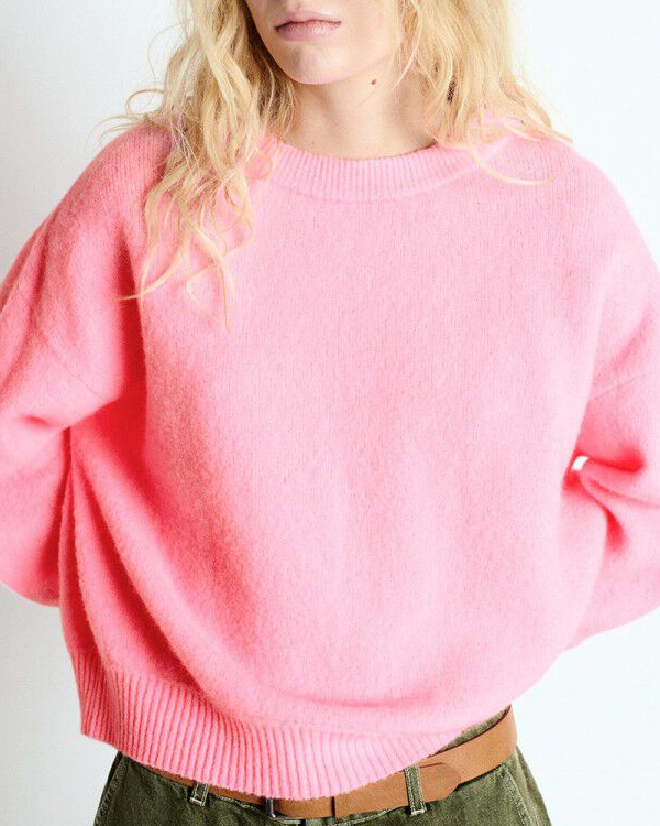 PULL FEMME rose