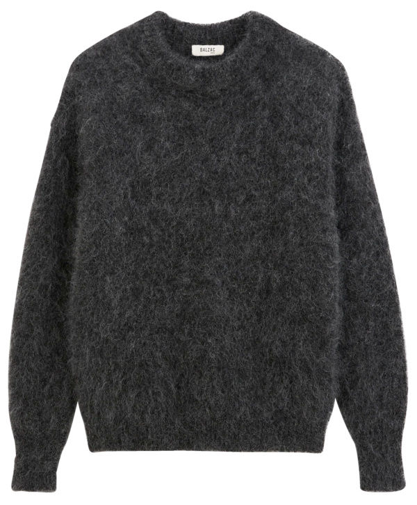 Pull gris foncé