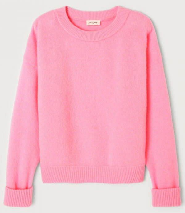 PULL FEMME rose