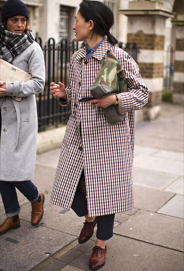 Carreaux + imprim camouflage = le bon mix