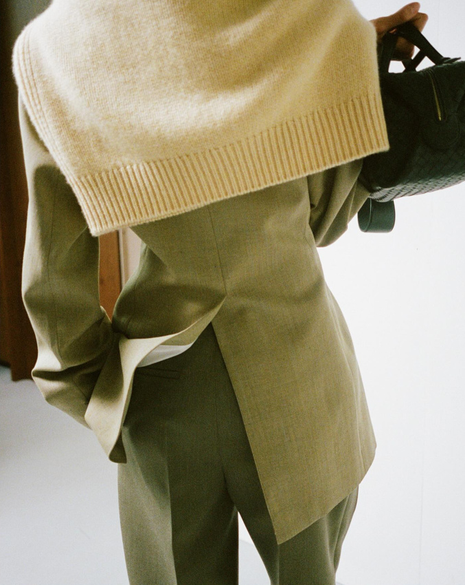 Teintes vgtales + jaune ple = le bon mix