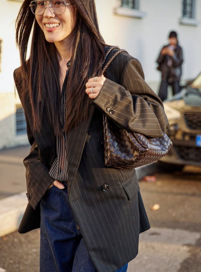 Pour ou contre le retour du blazer  rayures ?