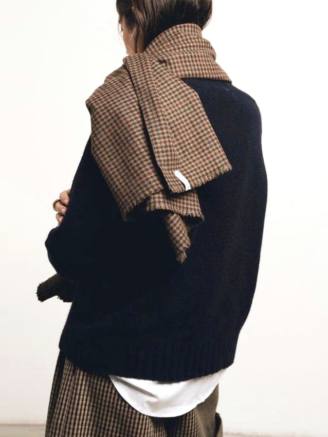 Oui aux carreaux trait�s en mode cosy !