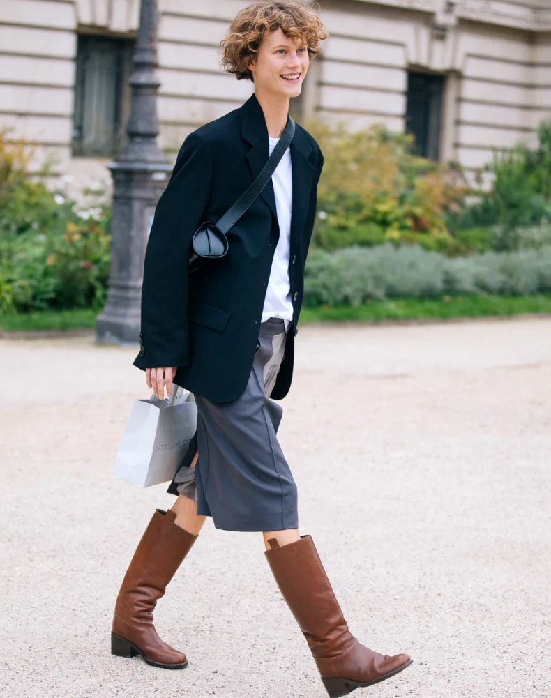 Mlant espiglerie, fminit et dgaine boyish, ce look a tout bon !