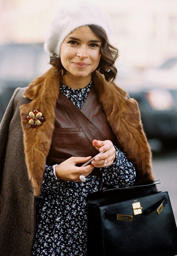 Trait avec fracheur, le style rtro ne manque pas de charme !