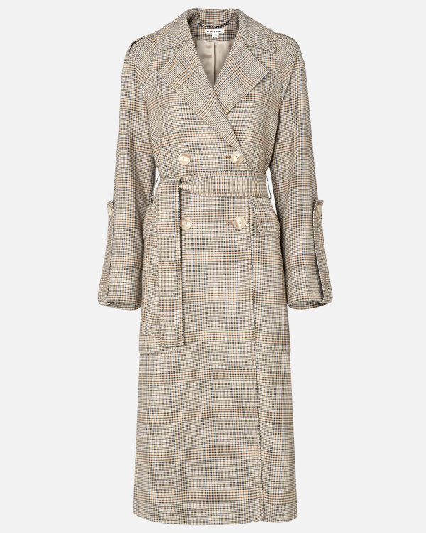 Trench à carreaux