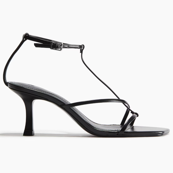 Sandales  talon avec brides fines