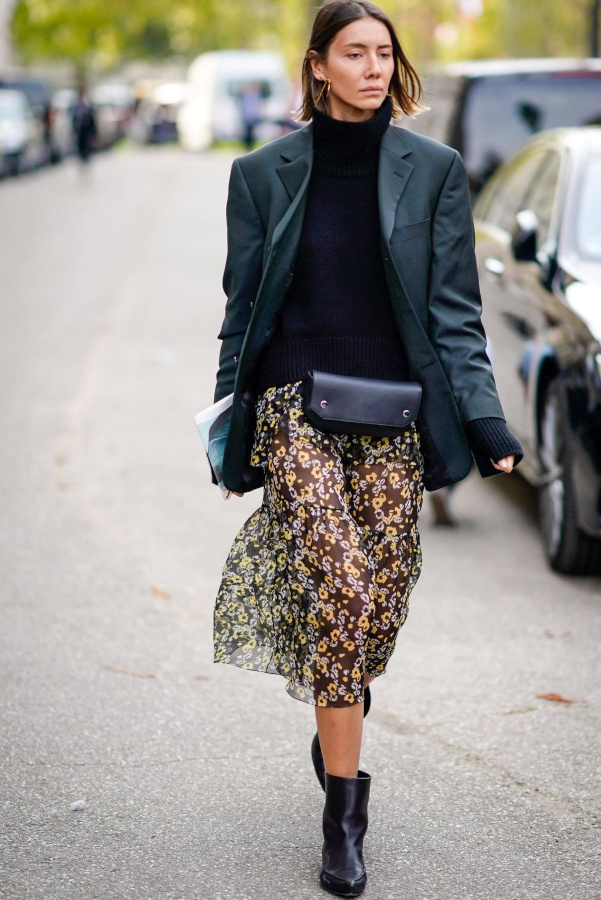 Rien de tel que de mixer les densits de matires pour donner du relief  sa tenue !