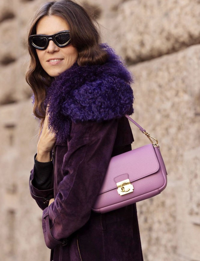 Chic et lgrement futuriste, ce look ne manque pas d'allure !