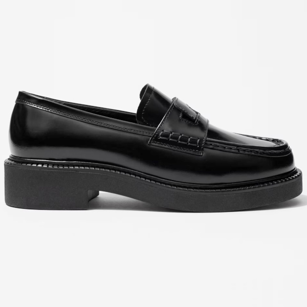 Chunky Leather Loafers