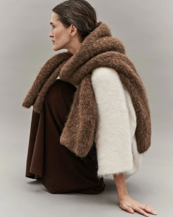 Pull marron + pantalon XXL