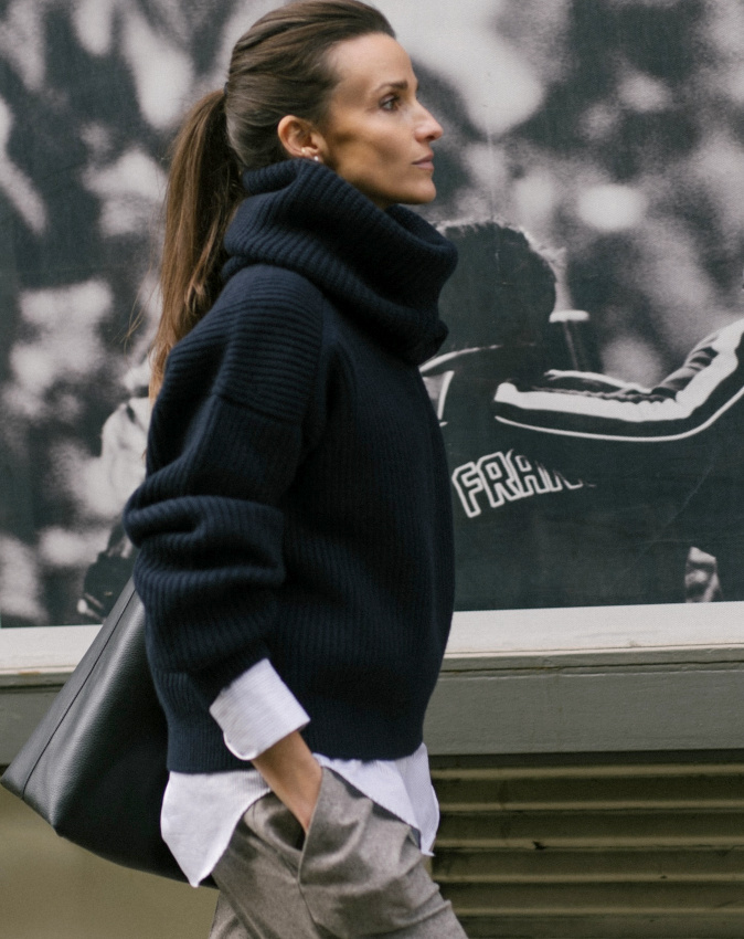 Wanted : un pull dot d'un immense col roul !