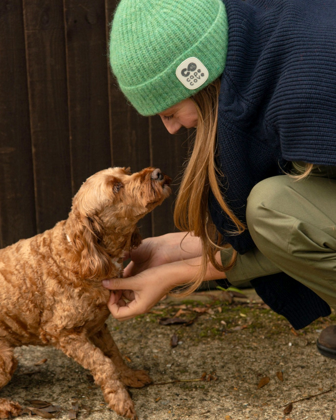 Vert pomme + bleu marine + kaki + roux caramel = le bon mix