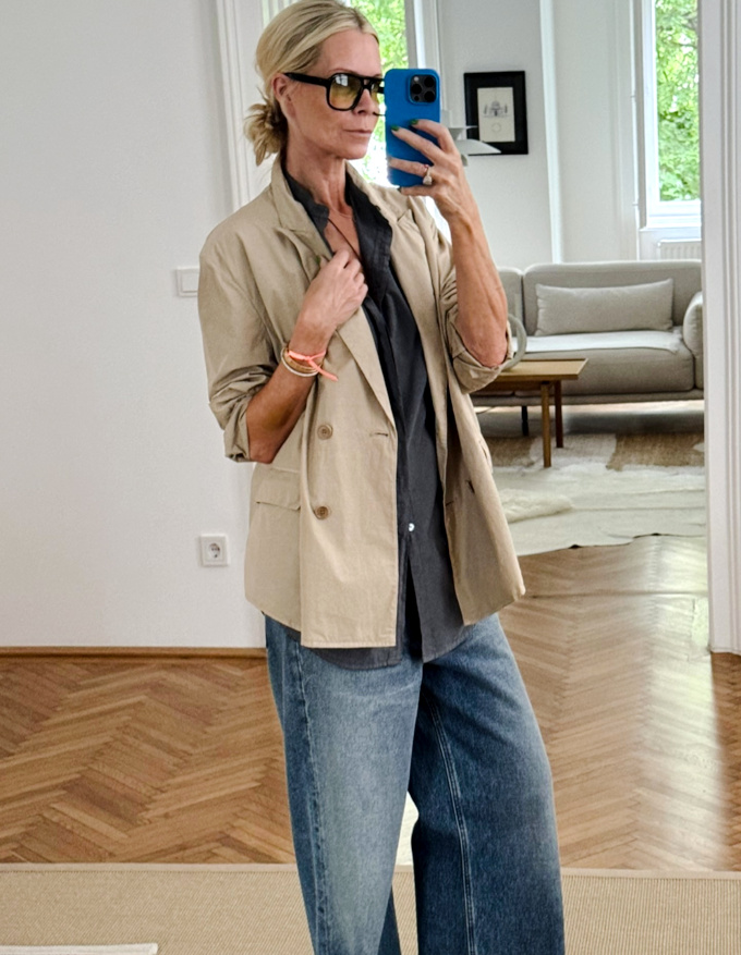 Envie d'un blazer aussi l�ger qu'une surchemise !