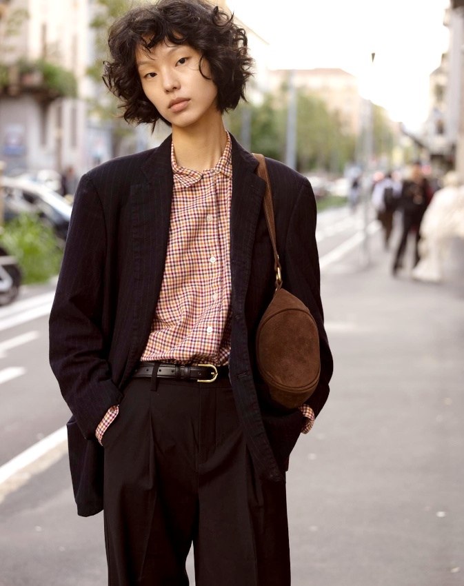 Lorsque la f�minit� d'un visage autorise l'androgynie stylistique...