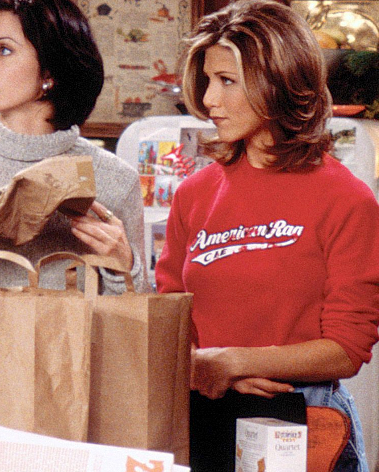 Wanted : un sweat rouge vintage !