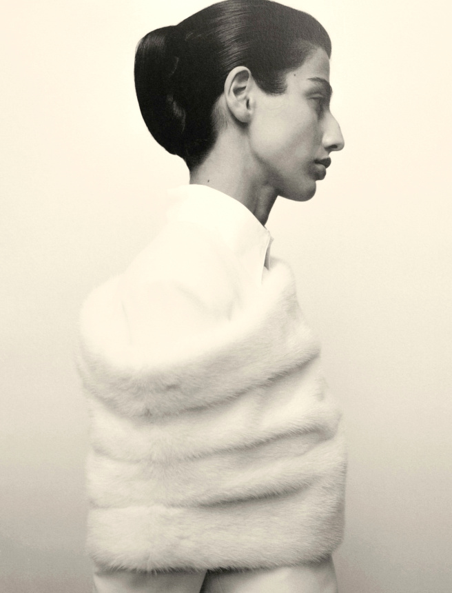 Modigliani aurait s�rement v�n�r� ce profil...