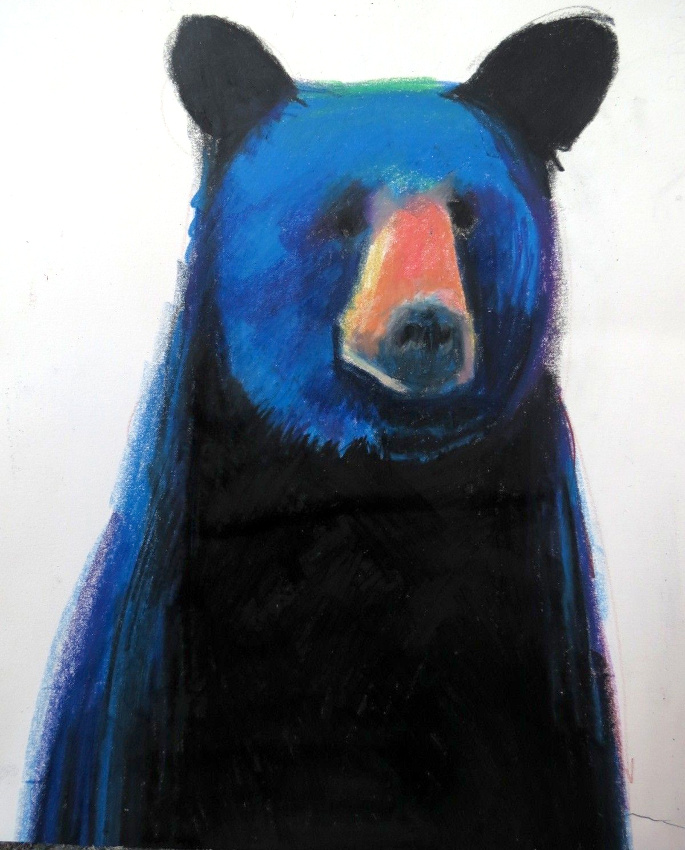 Avoir une peur bleue... tout un art !