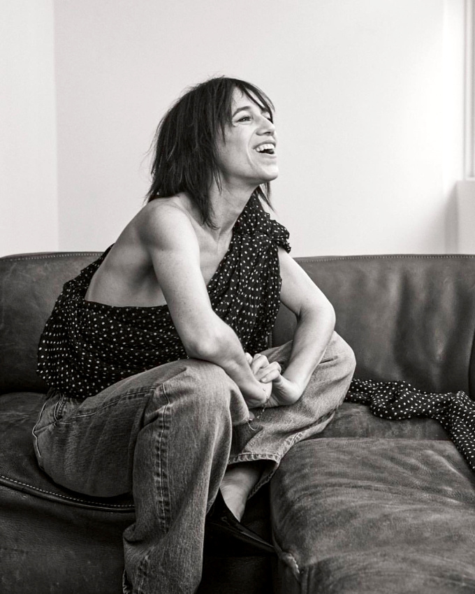 Pois + jean trop grand = le bon mix