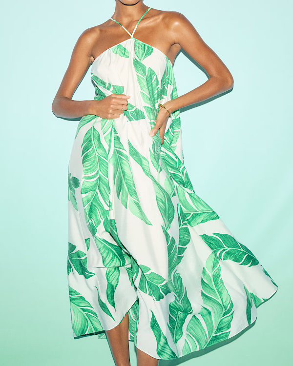 Robe à bretelles fines