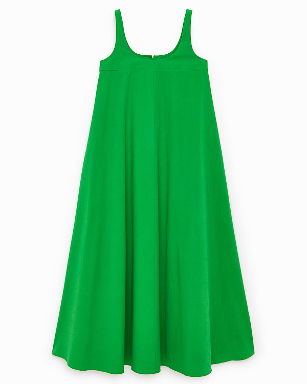 Robe longue en coton