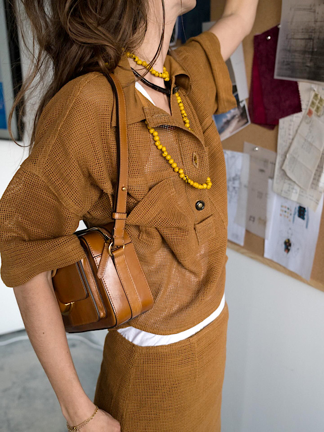 Marron + jaune = le bon mix