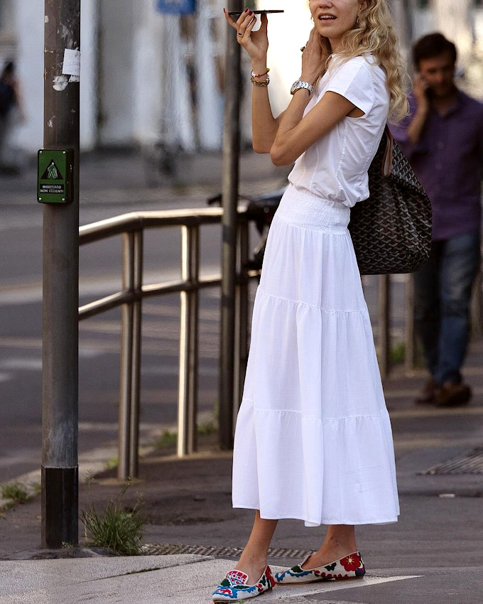 Simple et féminine, cette tenue a tout bon !