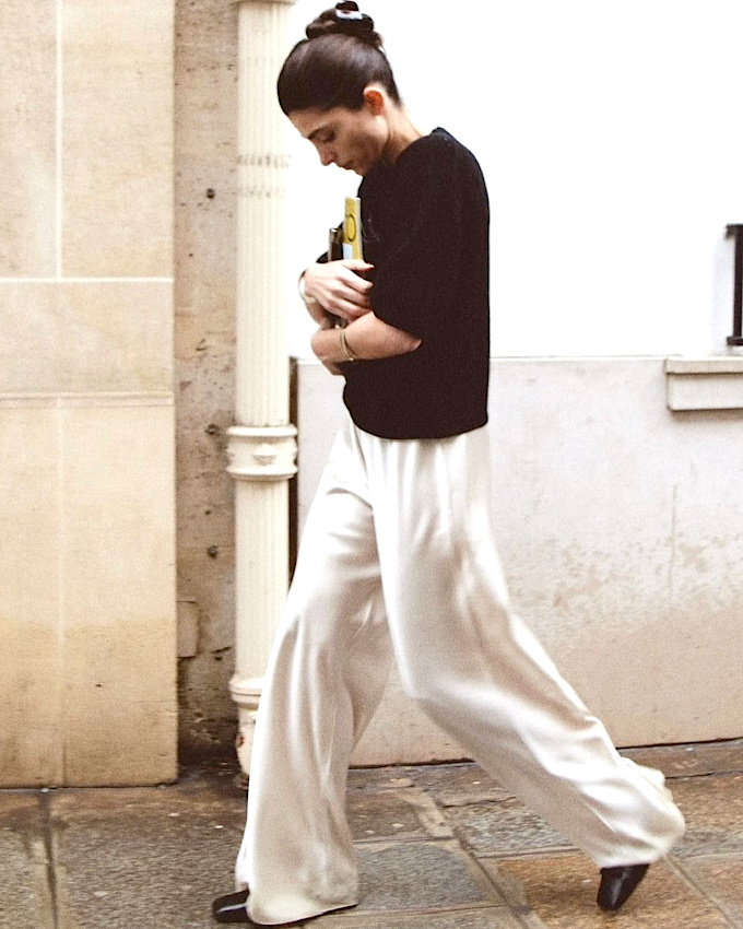 Le parfait total look noir et blanc #39