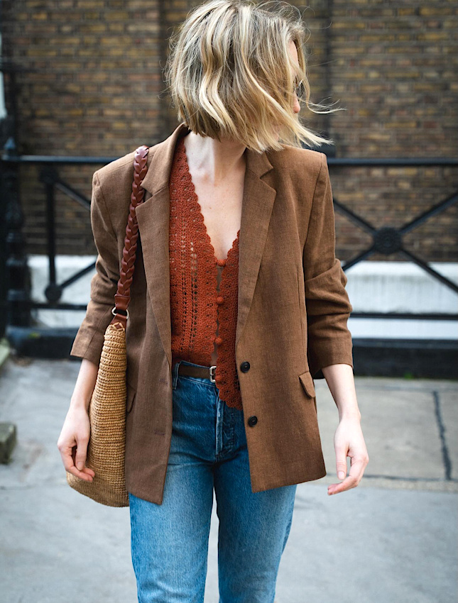 Masculin et un brin désuet, ce look a tout bon !