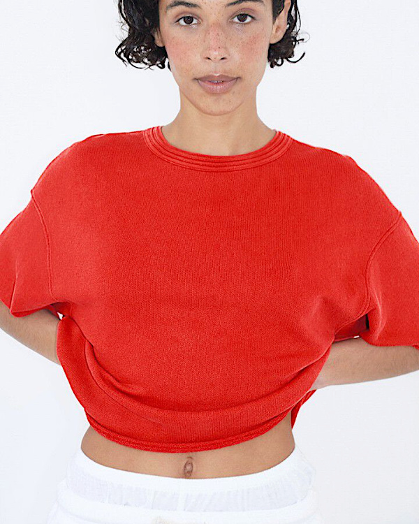 Tee-shirt éponge rouge
