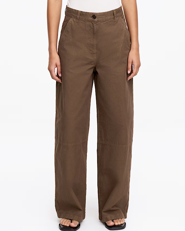 Pantalon cargo kaki