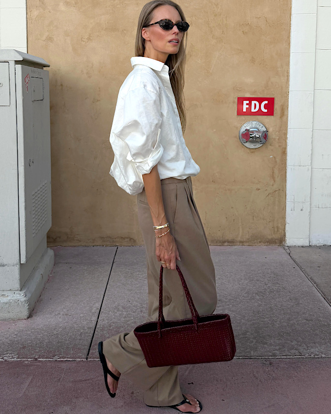 Oui à la version estivale du look working girl !