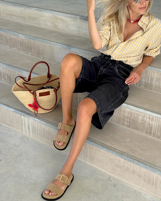 Envie d'un bermuda noir en jean !