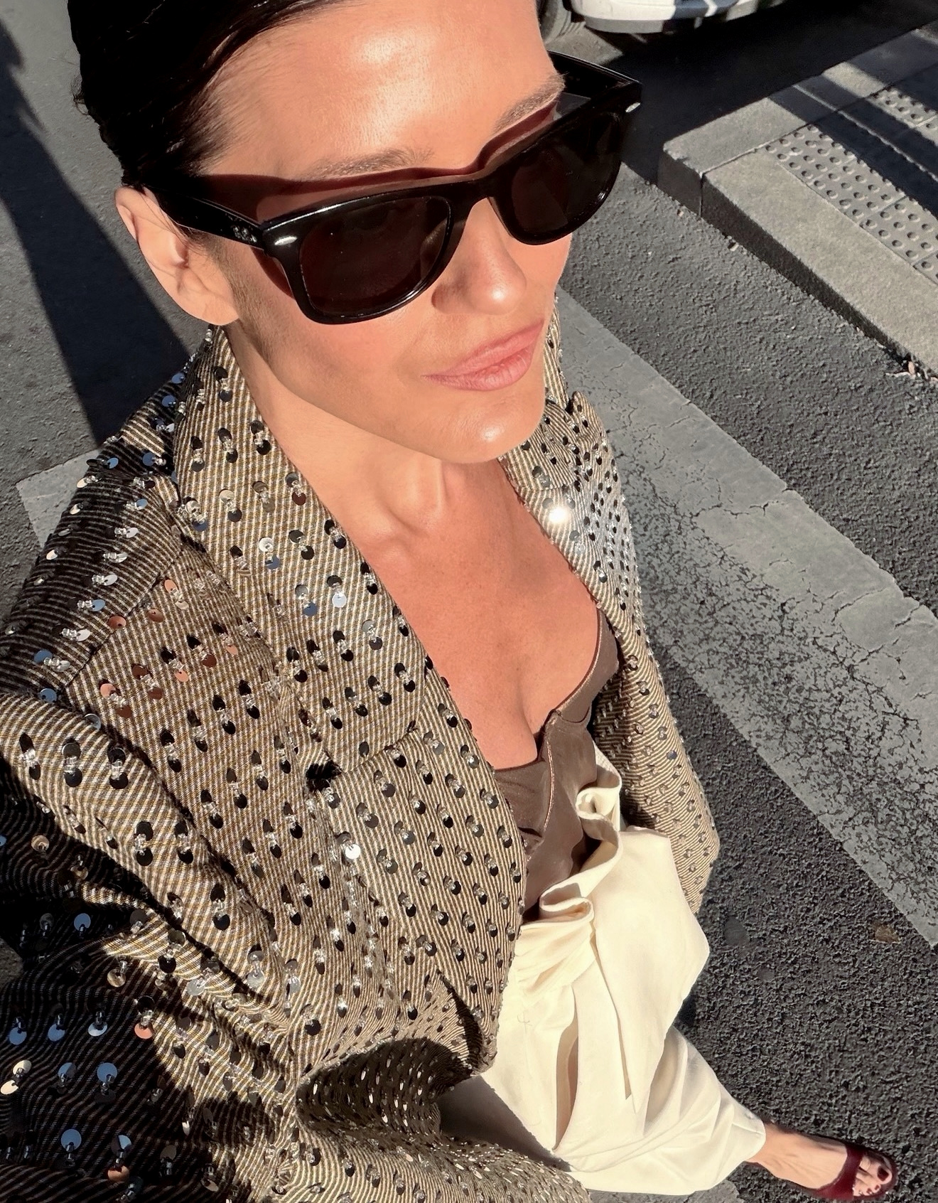 Pailettes + soleil = le bon mix